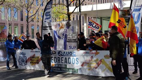 Els Sindicats Policials Es Manifesten Contra L Amnistia