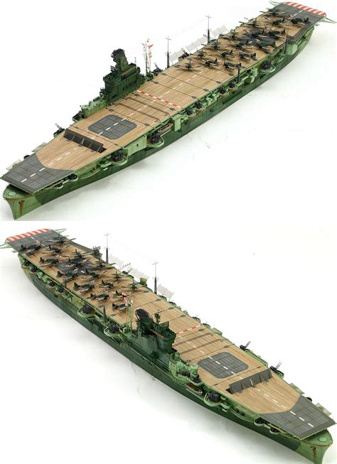 Ijn Aircraft Carrier 隼鹰 Junyo Class 飞鹰 1944 Built From Fs710009sp Fivestarmodel 五星模型 And Seedhobby