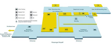 Alaska Airlines Map Of Seattle Airport 8B0