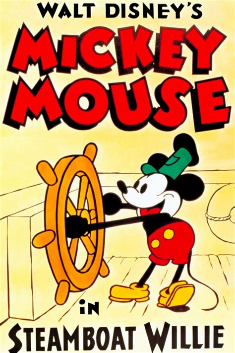 Steamboat Willie (1928) | The Poster Database (TPDb)