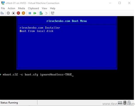 How to customize a VMware ESXi image and install it in a Hyper-V VM ...
