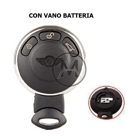 Guscio Chiave Mini Keyless Ricambio Hu Lama Con Vano Batteria