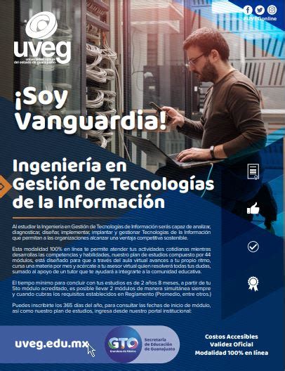 Ingenier A En Gesti N De Tecnolog As De La Informaci N