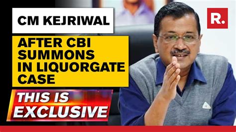 Political Face Off After CBI Summons Delhi CM Kejriwal In Liquorgate