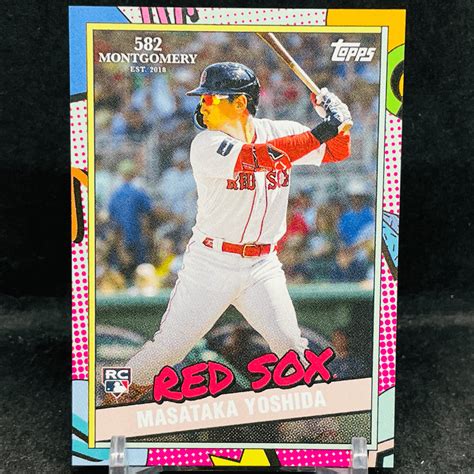 Masataka Yoshida Rookie Card 2023 Topps 582 Montgomery Set Exclusive RC