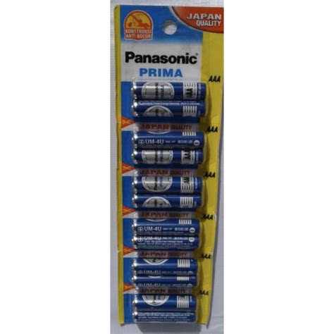 Jual Baterai Panasonic AAA Prima Blue BP12 Shopee Indonesia