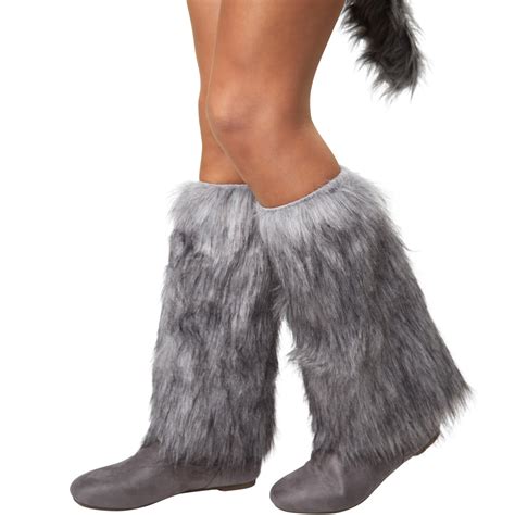 Tlg Damen Kost M Sexy Wolf Tier Kleid Karneval Fasching Kapuze Cosplay