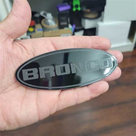 Ford Tailgate Emblem Ford Bronco Etsy