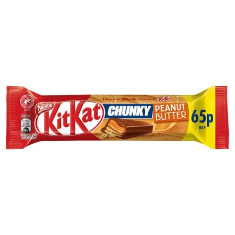 Kit Kat Chunky Peanut Butter Milk Chocolate Bar 42g We Get Any Stock