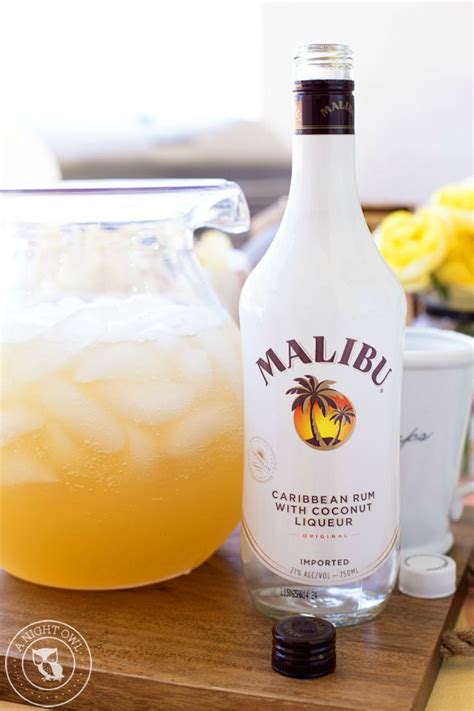 Malibu Rum Drink Recipes With Pineapple Juice Bryont Blog