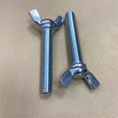 DIN316 Butterfly Wing Bolts With Copper Plating Black Oxide Surface