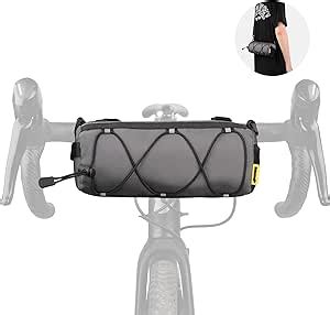 Rhinowalk Bolsa Para Manubrio De Bicicleta Bolsa De Hombro Con