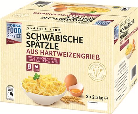 FriFro Onlineshop EDEKA Foodservice Classic Schwäbische Spätzle aus