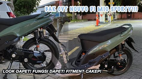 PASANG BAK CVT NOUVO DI MIO SPORTY CLEAN LOOK SIMPLE FUNGSIONAL