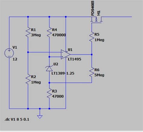 P Channel Mosfet Is Always On Ltspice Electrical Engineering Stack