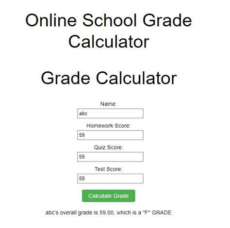 Online School Grade Calculator - ChatGPTOpenAI.org