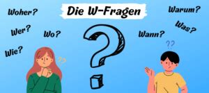 W Fragen Im Berblick Mit Beispielen Einfach Erkl Rt