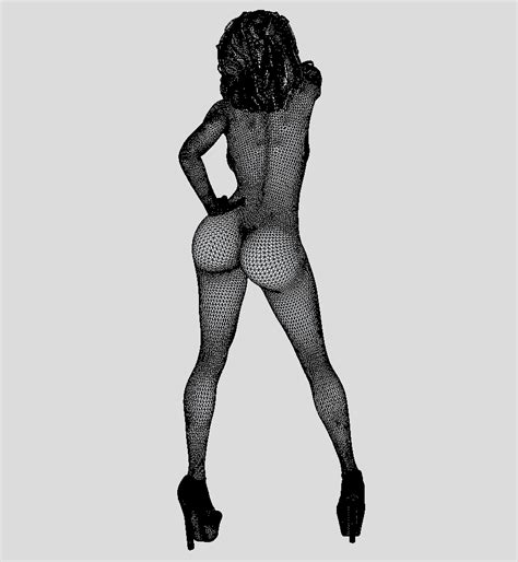 Woman Figure Naked STL File For Cults