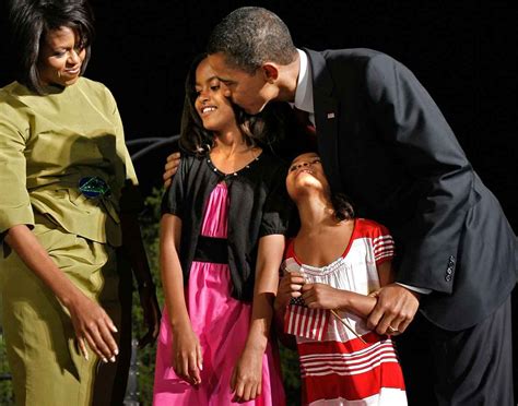 obama family album barack michelle malia sasha