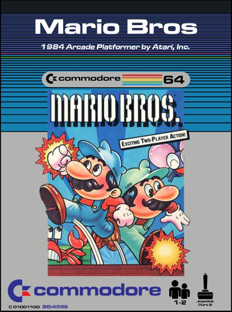 Mario Bros Atari Images Launchbox Games Database