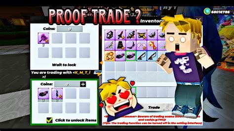 Proof Trade 93 Get Rich Trade System In Skyblock Blockman Go