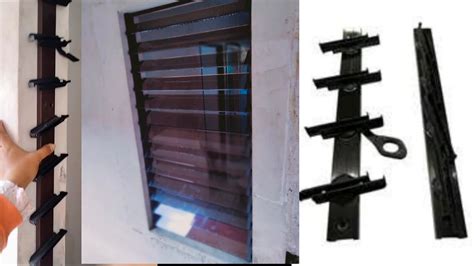 How To Install Jalousie Window Jalouplus Frame Bronze Glass Maricel Gan