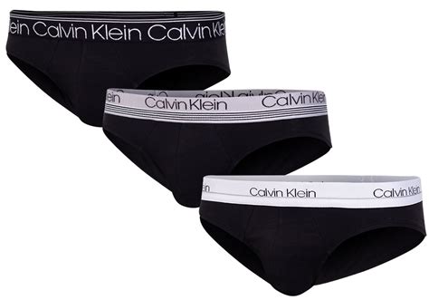 Calvin Klein Majtki M Skie Hip Briefs Slips Pak Black Nb A T B