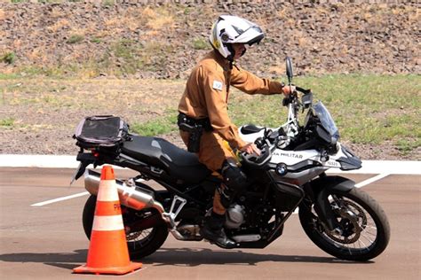 Rocam Equipe Da Pm De Rondas Motocicletas Retoma As Atividades Em