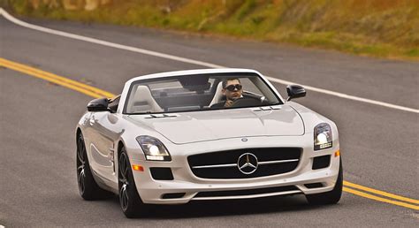 2013 Mercedes Benz Sls Amg Gt Roadster Designo Mystic White Front