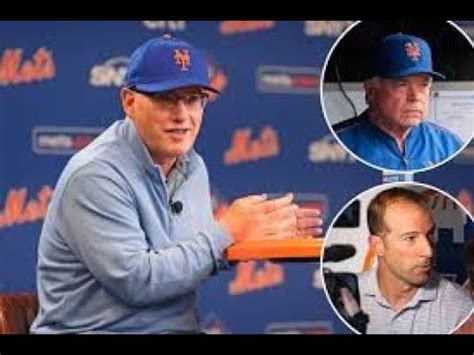 Steve Cohen Respalda A Buck Showalter Y Billy Eppler YouTube