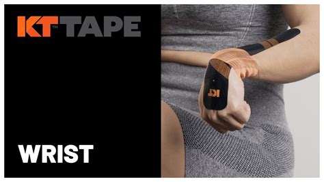 Kt Tape Wrist Taping Wrist Pain Relief Athletic Tape Youtube