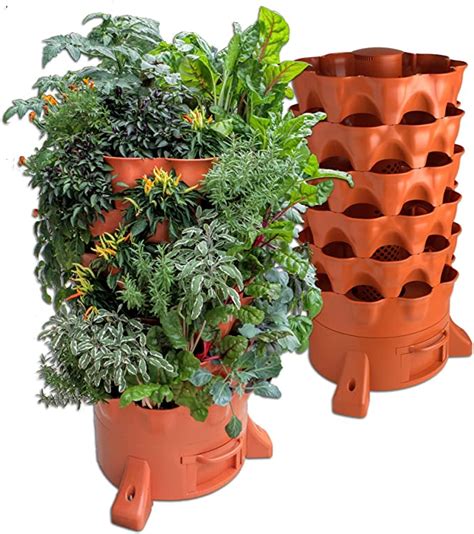 Garden Tower 2 The Composting 50 Plant Organic Container Garden Garden And O