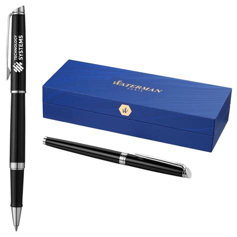 Promotional Waterman H Misph Re Rollerball Pen Black Ink With Logo