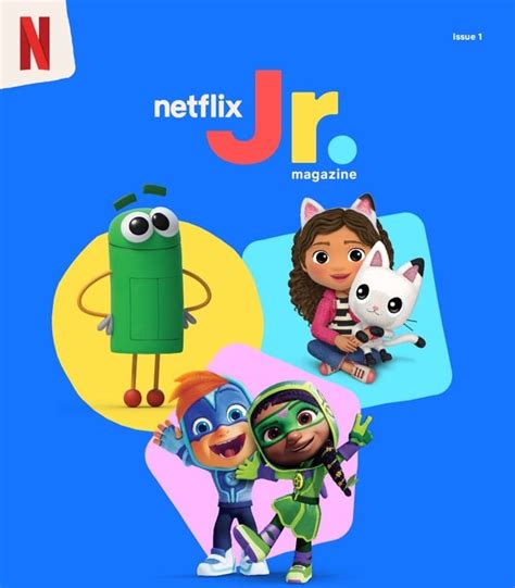 Free Netflix Jr Magazine for Pre-Schoolers