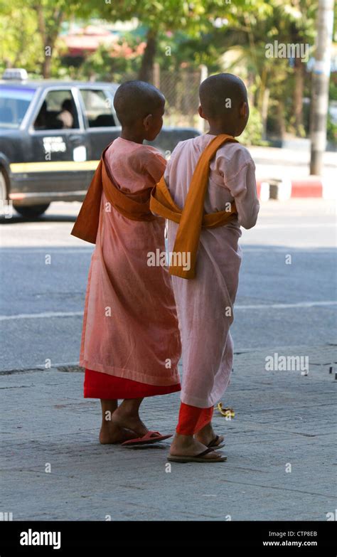 Buddhist And Nuns Hi Res Stock Photography And Images Alamy