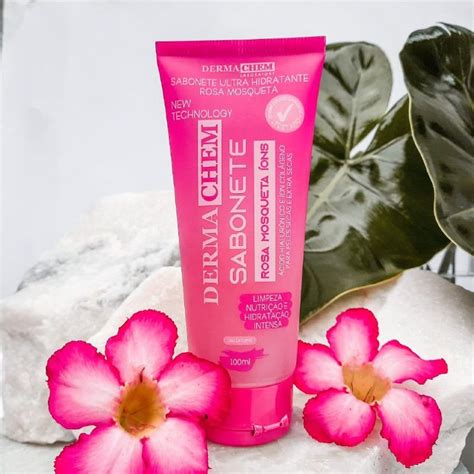 Sabonete Ultra Hidratante Rosa Mosqueta Dermachem Shopee Brasil