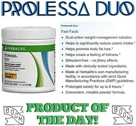 Herbalife Prolessa Duo Day Program Weight Management Supplement