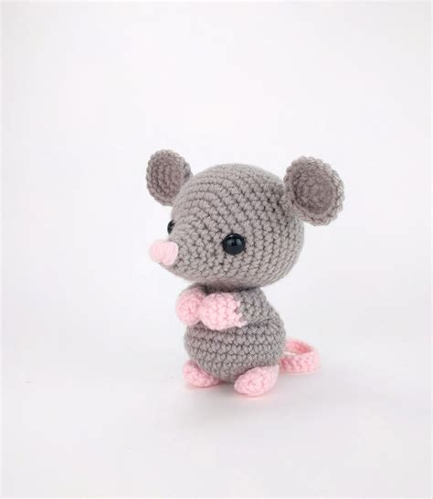 Pattern Maxwell The Mouse Crochet Mouse Pattern Amigurumi Etsy