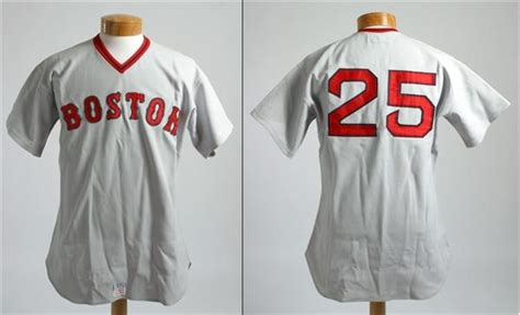 Tony Conigliaro 1975 Game Used Red Sox Jersey