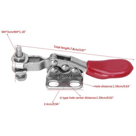 Jual Toggle Clamp Gh Quick Holding Release Horizontal Push Pull