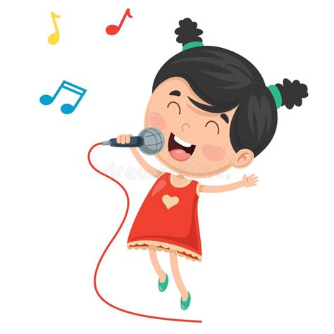 Singing Kid Stock Illustrations – 3,980 Singing Kid Stock Illustrations ...