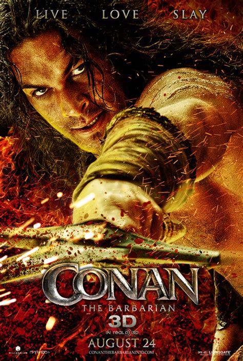 Conan The Barbarian 2011 movie poster