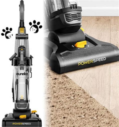 Eureka Powerspeed Pet Vacuum Lightweight Bagless Includes Pet Turbo