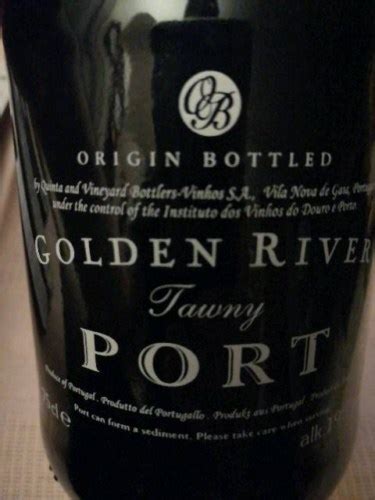 N V Quinta And Vineyard Bottlers Golden River Tawny Port Vivino US