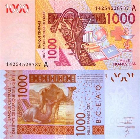 Banknotes Catalog - List of banknotes for Cote D'Ivoire (Ivory Coast ...