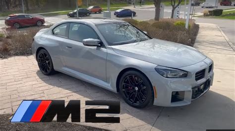 2023 BMW G87 M2 Walk Around In Brooklyn Grey YouTube