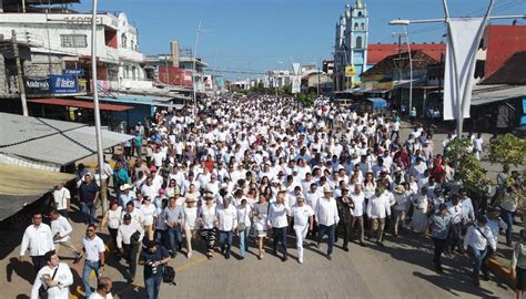 Participa Magistrado Enrique Priego Oropeza En Marcha De La Lealtad