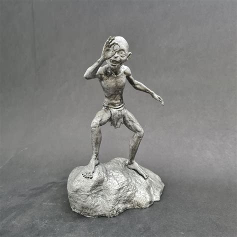 Gollum Smeagol Figurine Lord of the Rings Gollum Figure - Etsy