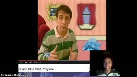 Chaos Reacts Ytp Steve And Blue Visit Ponyville Youtube