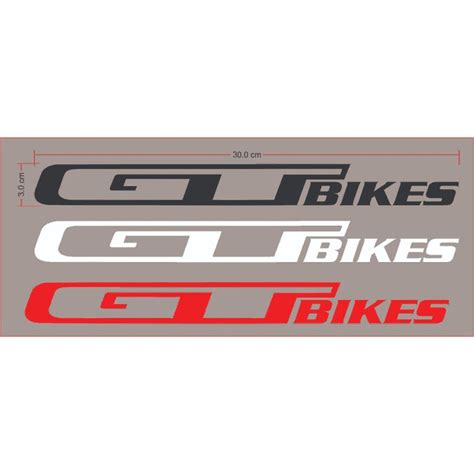 Jual Stiker Sepeda GT Bike Cutting Sticker Sepeda Shopee Indonesia